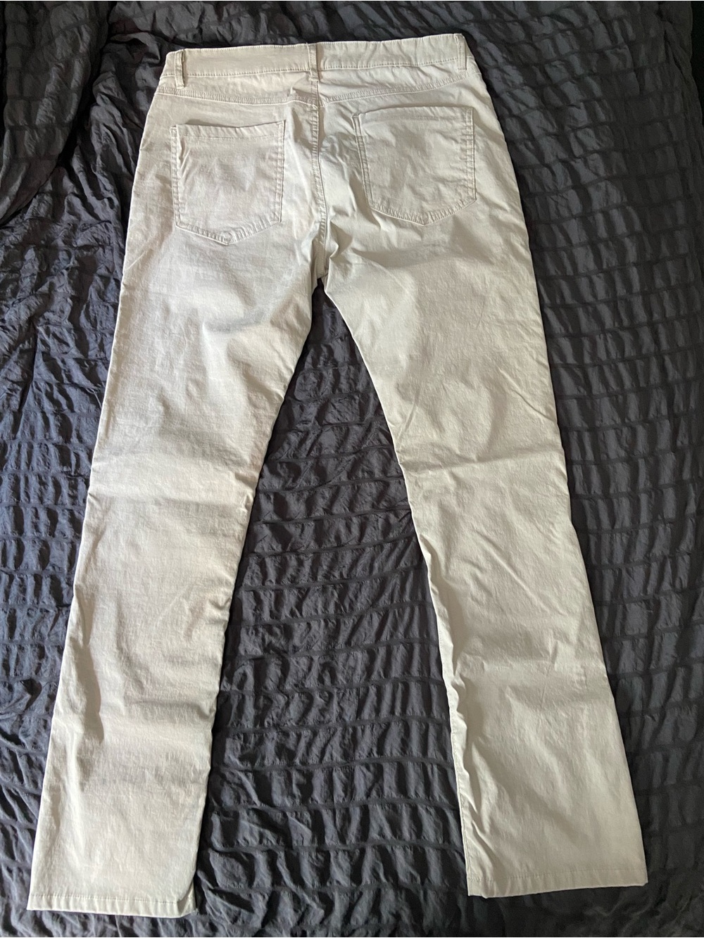 Kenneth Cole Cream Beige Casual Pants
